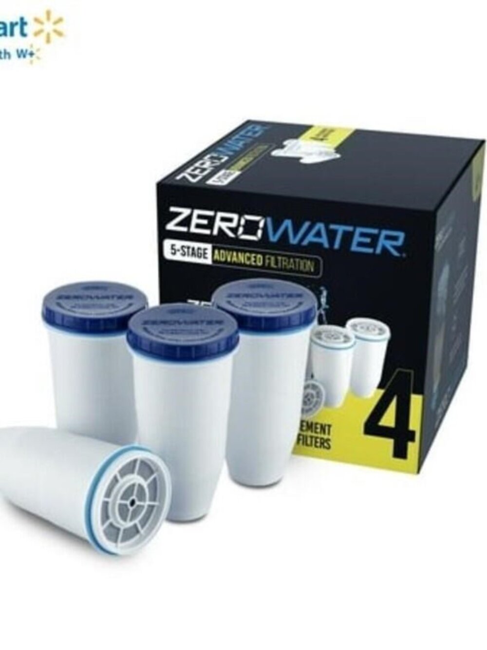 Zerowater 5-Stage Water Filter Replacement 4 Pack